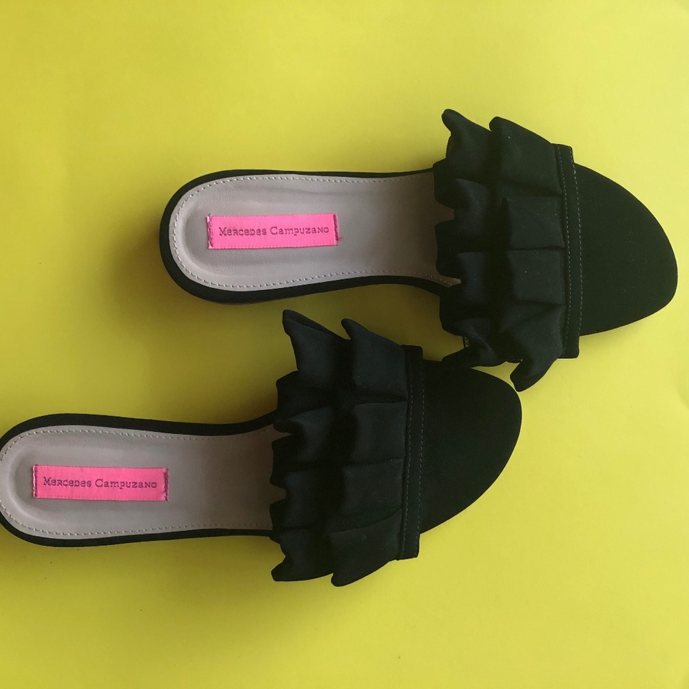 Woman flat sandals size 8 made in Colombia - Picture 2 of 10